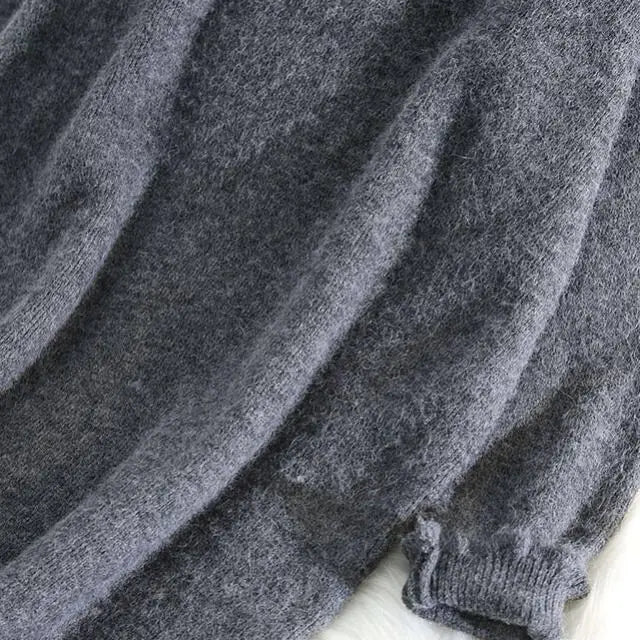 Spliced Lace Sweater